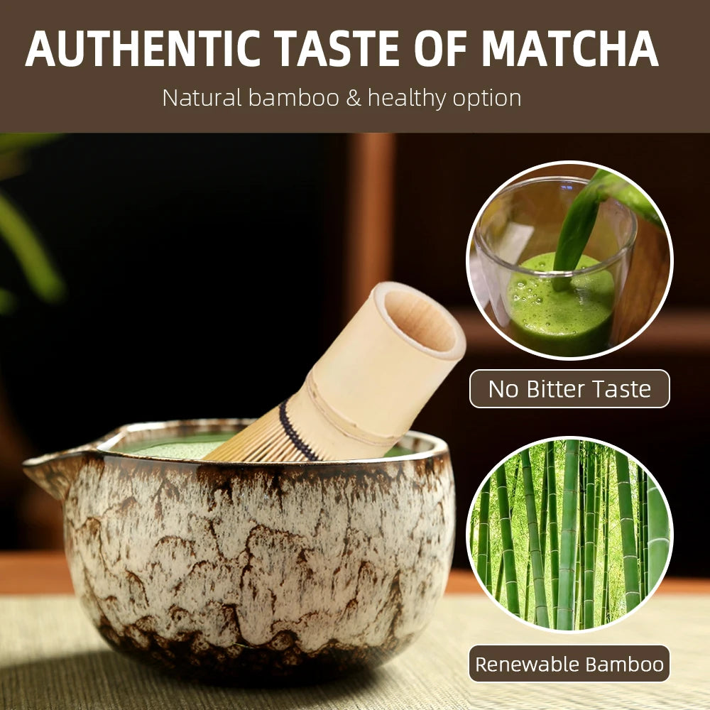 Kit Completo Matcha Premium – Energía Limpia y Natural